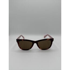 Cole Haan Women's Tortoiseshell Cat Eye Sunglasses with Pink Temples